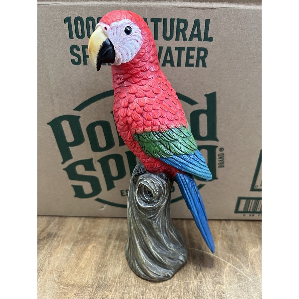 Resin Parrot Figurine Statue